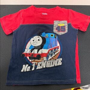 Thomas & Friends Red and Navy Graphic Engine Tee